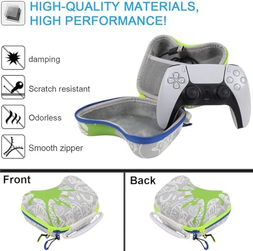 OIVO INDIA Multcolor Universal Travel EVA Game Controller Carrying Case Gaming Accessory Box (Compatible for Xbox One, Xbox, Xbox 360, PS3, PS4, PS5 PS2) - Image 3