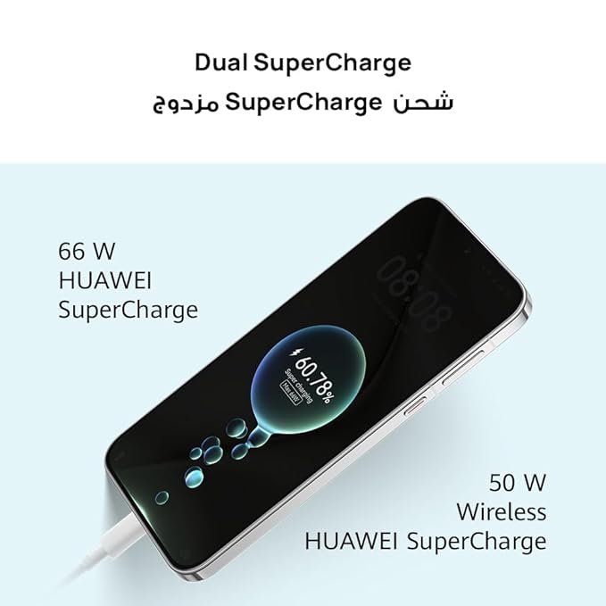 Huawei Pura 70 Smartphone, 12GB RAM, 256GB Storage, Triple Camera, Dual SIM, Black - Image 3