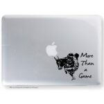 PEACOCKRIDE Jallikattu - More Than a game Laptop Decal Sticker ( PVC Vinyl )