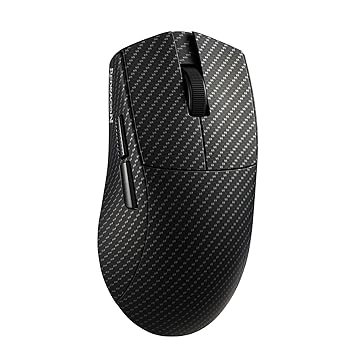 Redragon M916-PLUS Gaming Mouse, Black, Carbon Fiber Hydro-dip