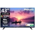 Philips 108 cm (43 inches) 6100 Series Frameless Full HD Smart LED Google TV 43PFT6130/94